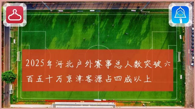 2025年河北户外赛事总人数突破六百五十万京津客源占四成以上
